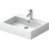 Waschbecken eckig 'Vero' weiß 60 x 16,5 x 47 cm