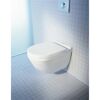 Wand-WC spülrandlos 'Starck 3' inklusive WC-Sitz weiß