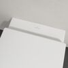 Nahaufnahme eines weißen Villeroy & Boch WCs