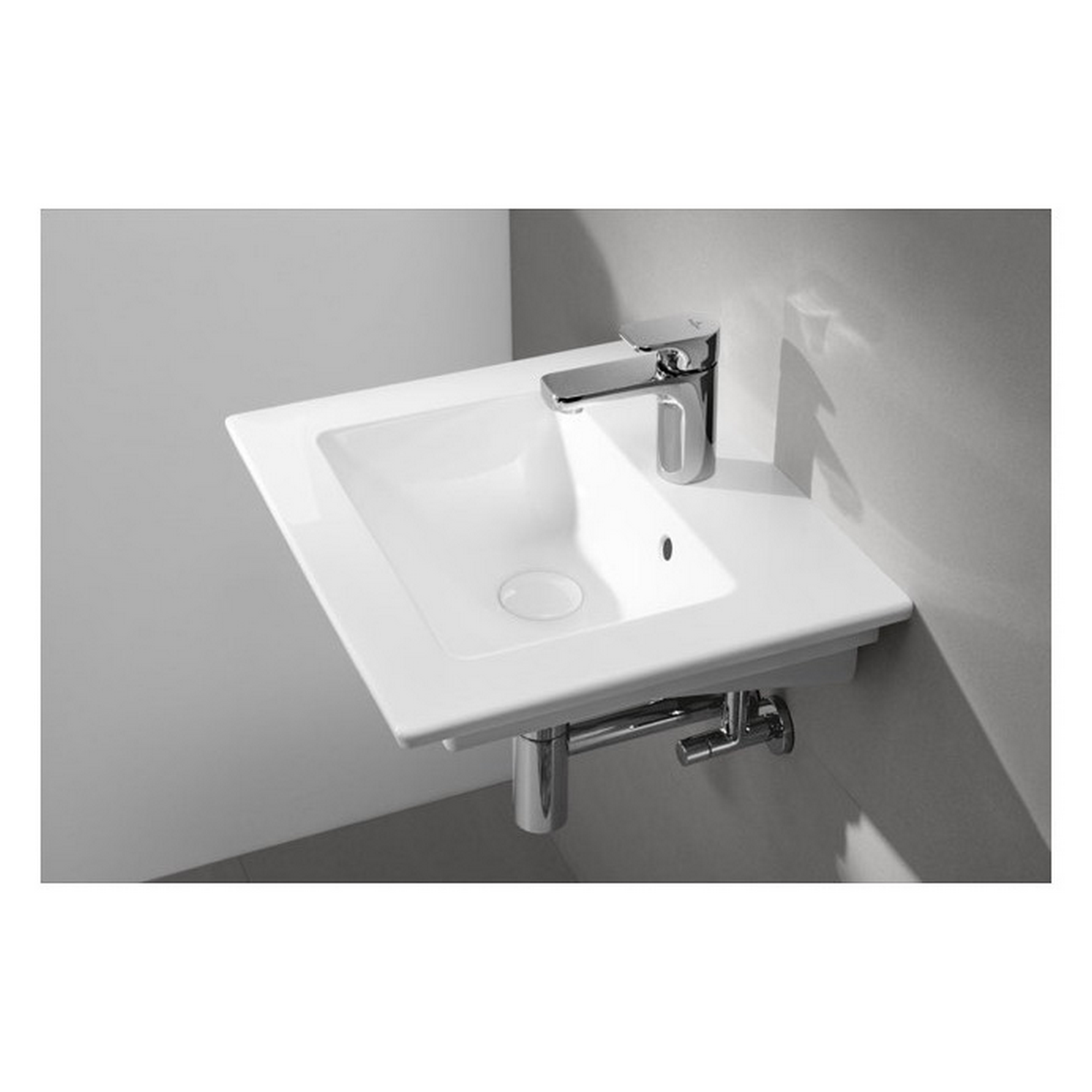 Waschbecken 'Venticello' weiß 50 x 14 x 42 cm