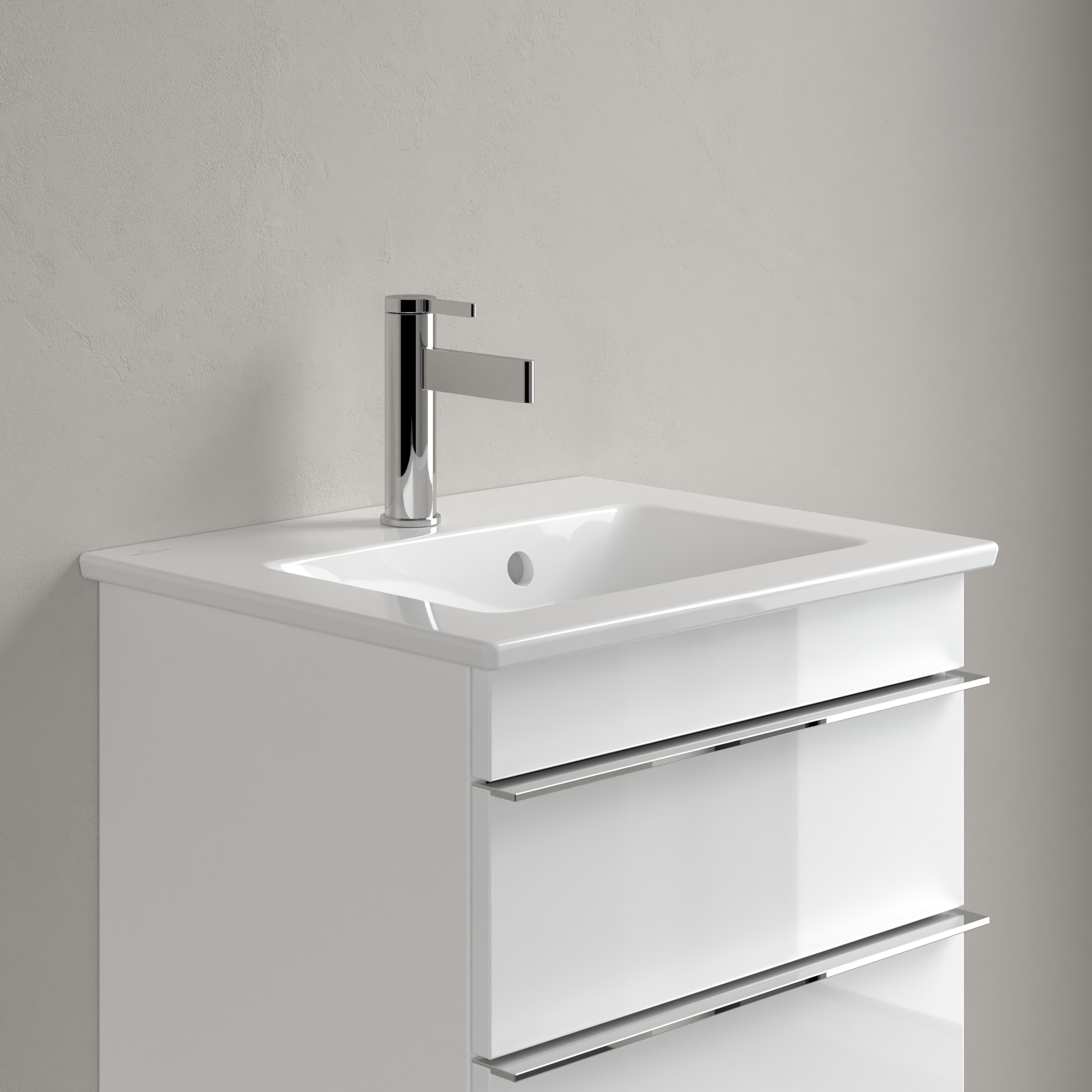 Handwaschbecken 'Venticello' porzellan, weiß-alpin + product picture
