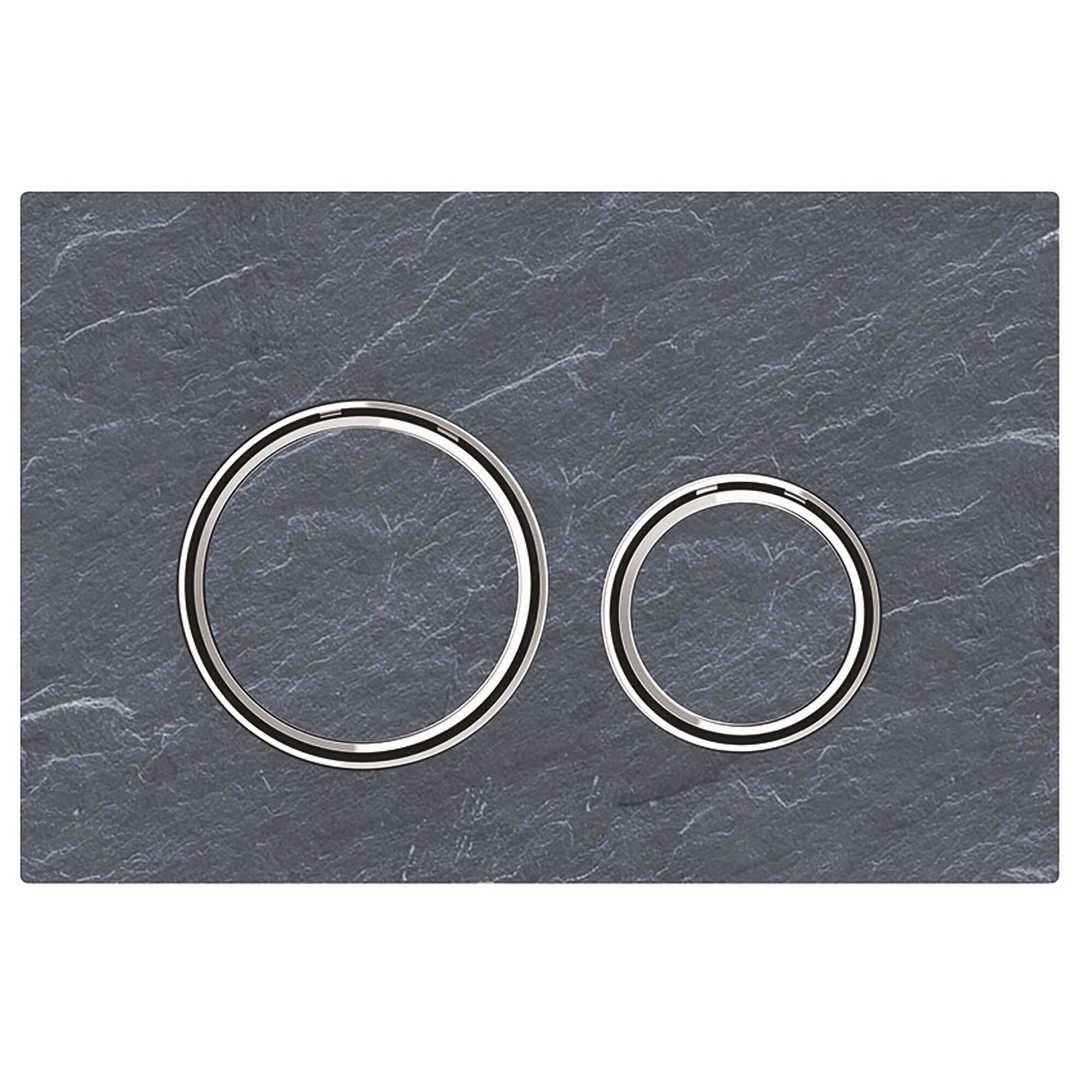 Doppelspülplatte SIGMA21 schiefer