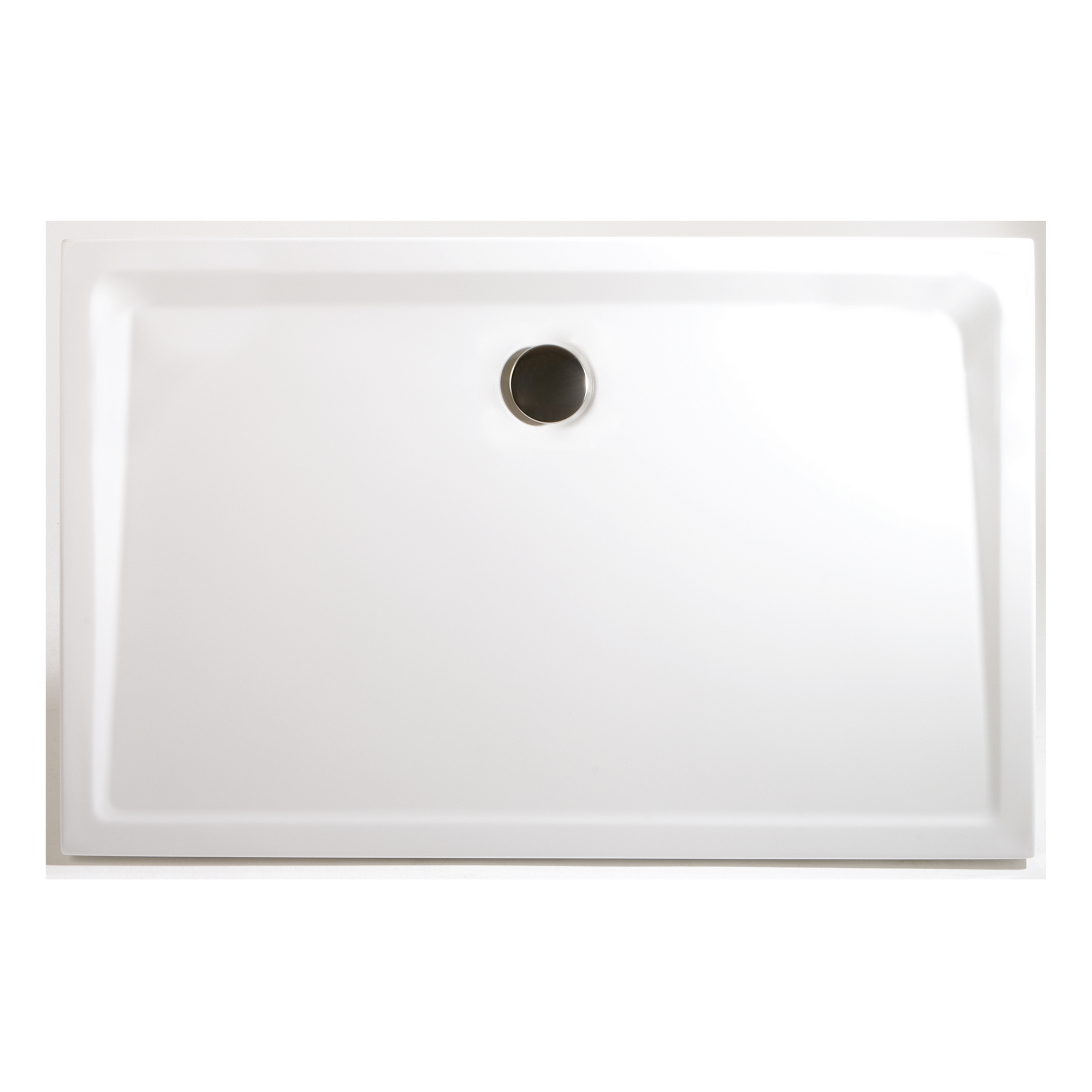 Duschwanne Mineralguss extra-flach rechteck weiß 90 x 120 cm + product picture