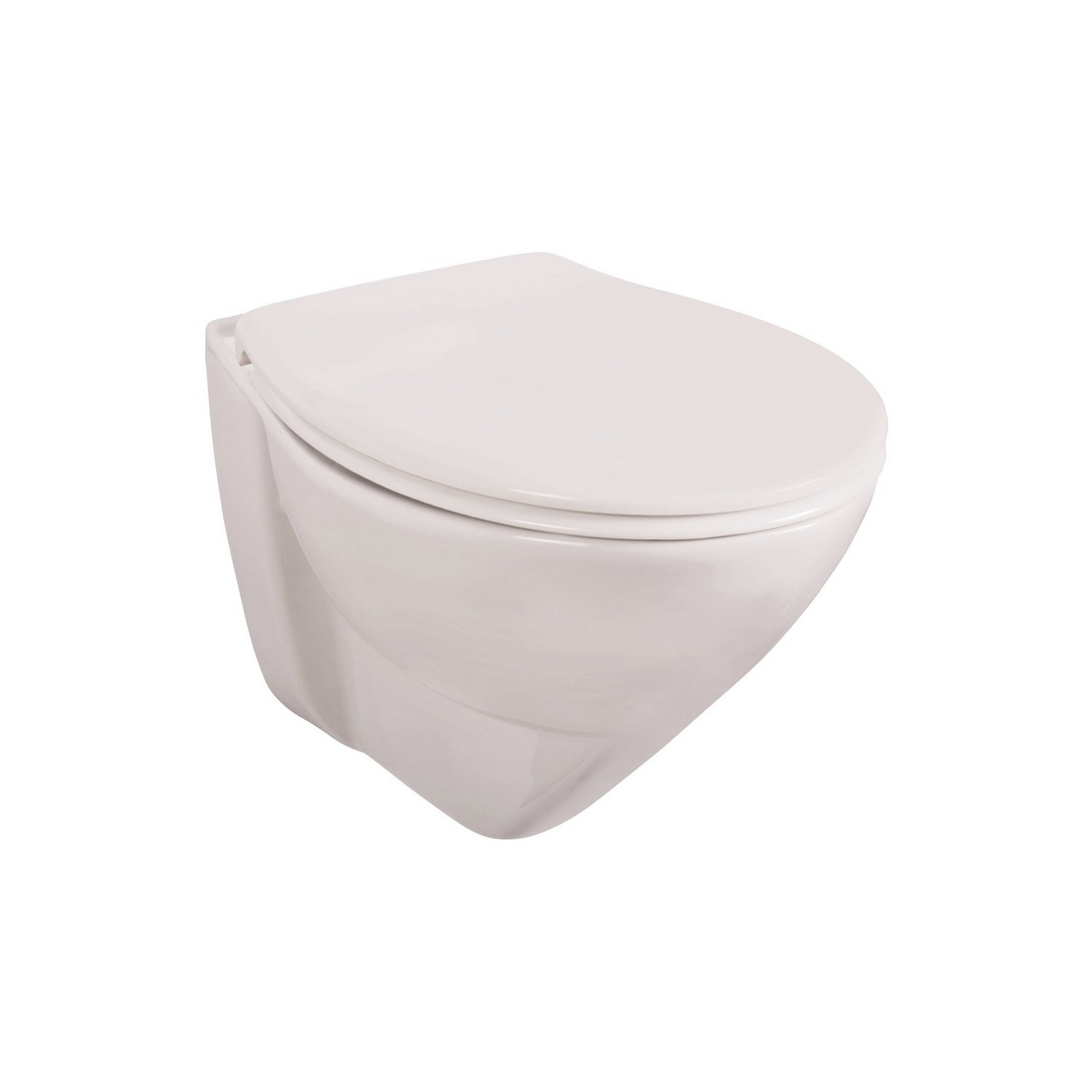 Wand-WC Set 'Lidano 2.0' Tiefspüler, 6 cm erhöht + product picture