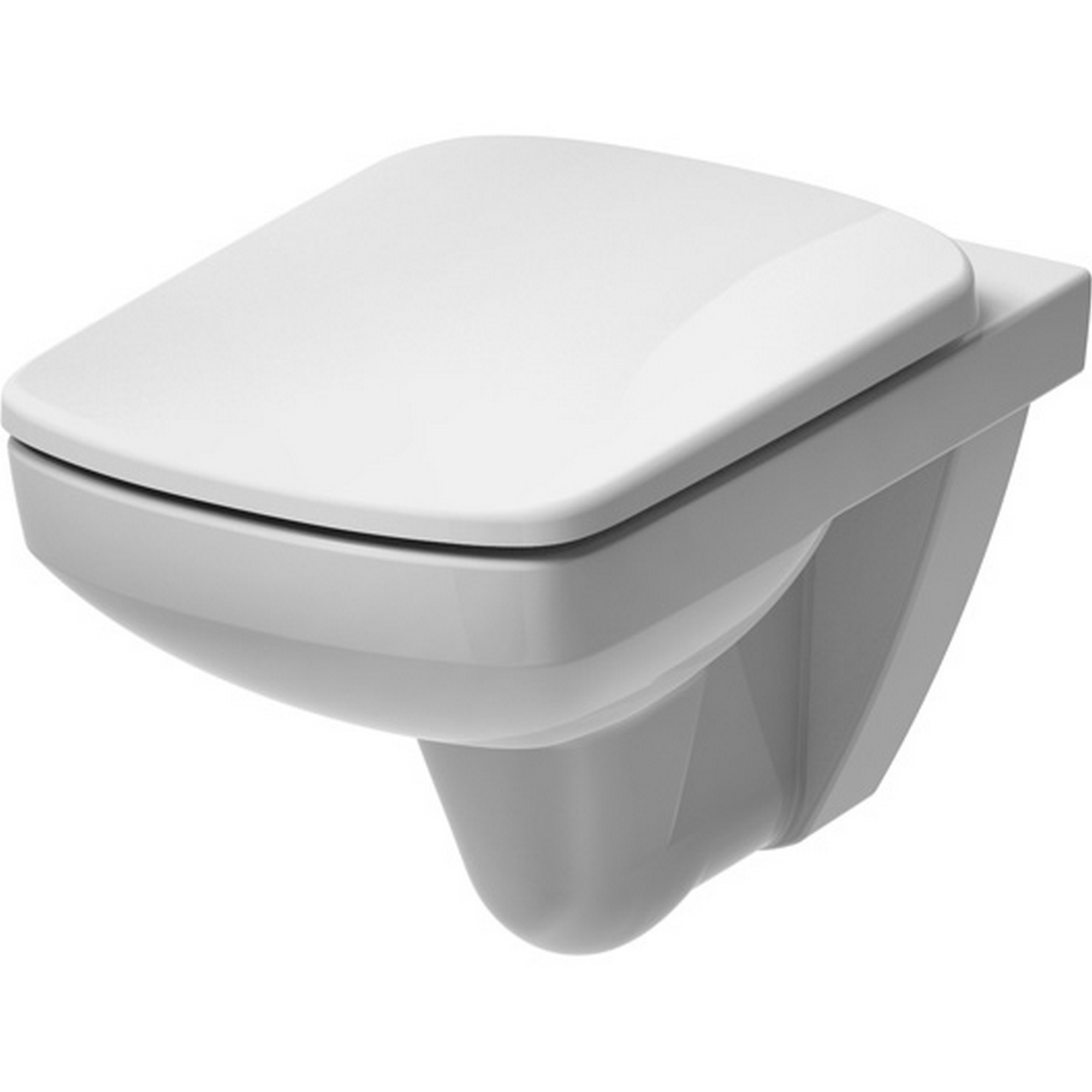 Tiefspül-Wand-WC 'Vanea' mit WC-Sitz