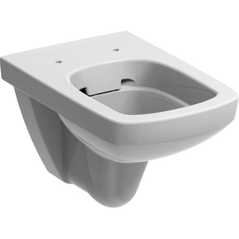 Wand-WC spülrandlos 'Vanea' inklusive WC-Sitz weiß