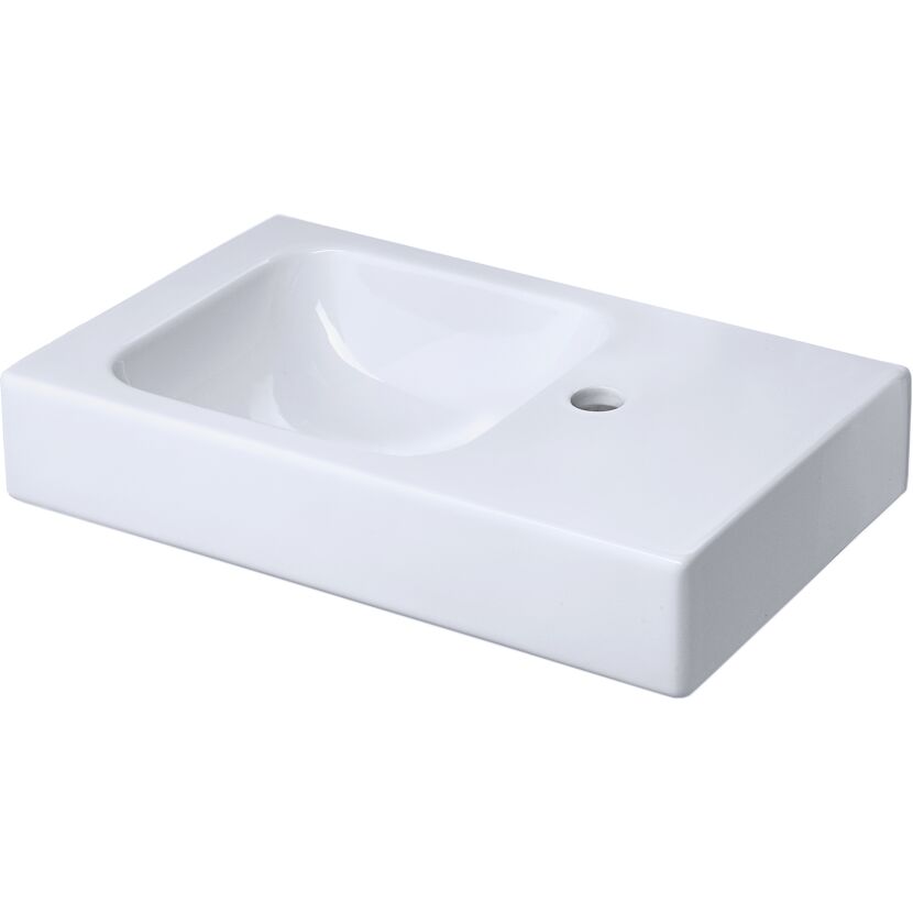 Weißes Handwaschbecken Geberit iCon xs