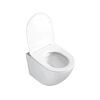 Hängendes WC mit offenem Deckel