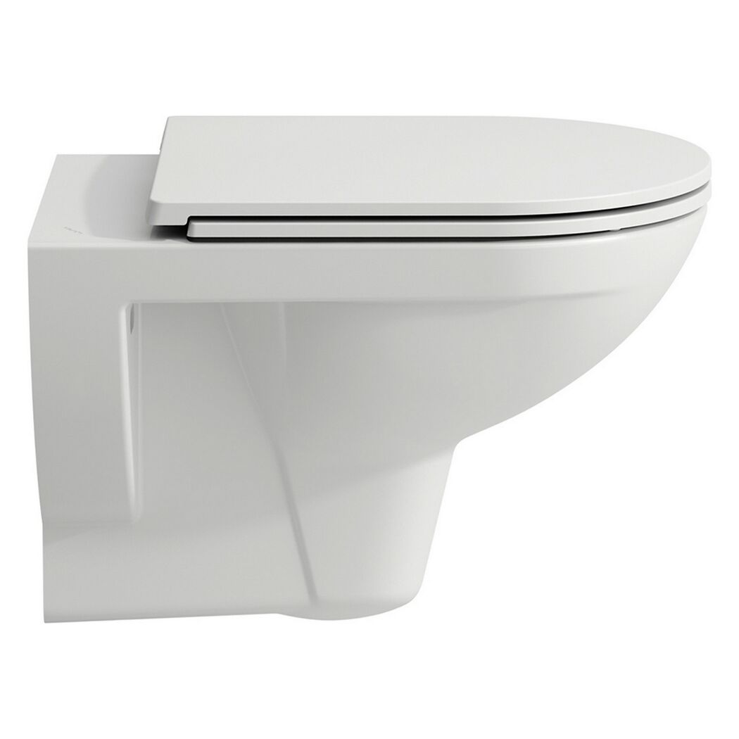 Wand-WC spülrandlos 'Pro' inklusive WC-Sitz weiß