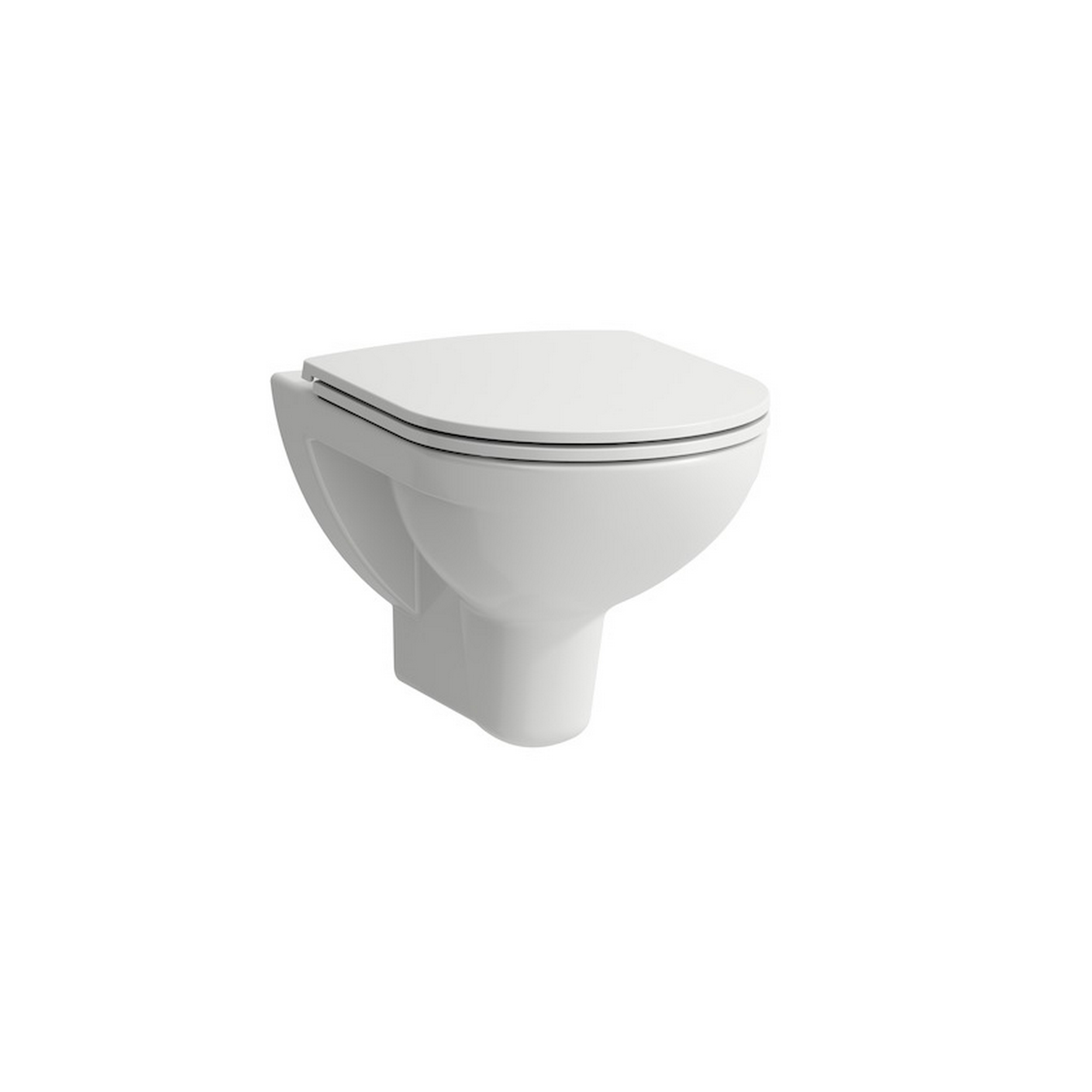 Wand-WC 'Pro' spülrandlos mit Absenkautomatik weiß + product picture
