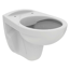 Wand-WC 'Eurovit' spülrandlos weiß  37 x 35 x 53 cm