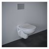 Wand-WC spülrandlos 'Eurovit' inklusive WC-Sitz weiß