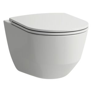 Wand-WC-Set spülrandlos weiß 36 x 43 x 54 cm