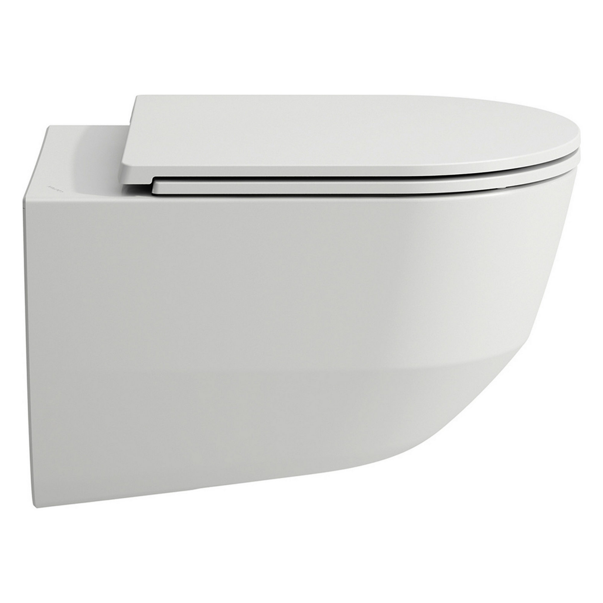 Wand-WC-Set spülrandlos weiß 36 x 43 x 54 cm