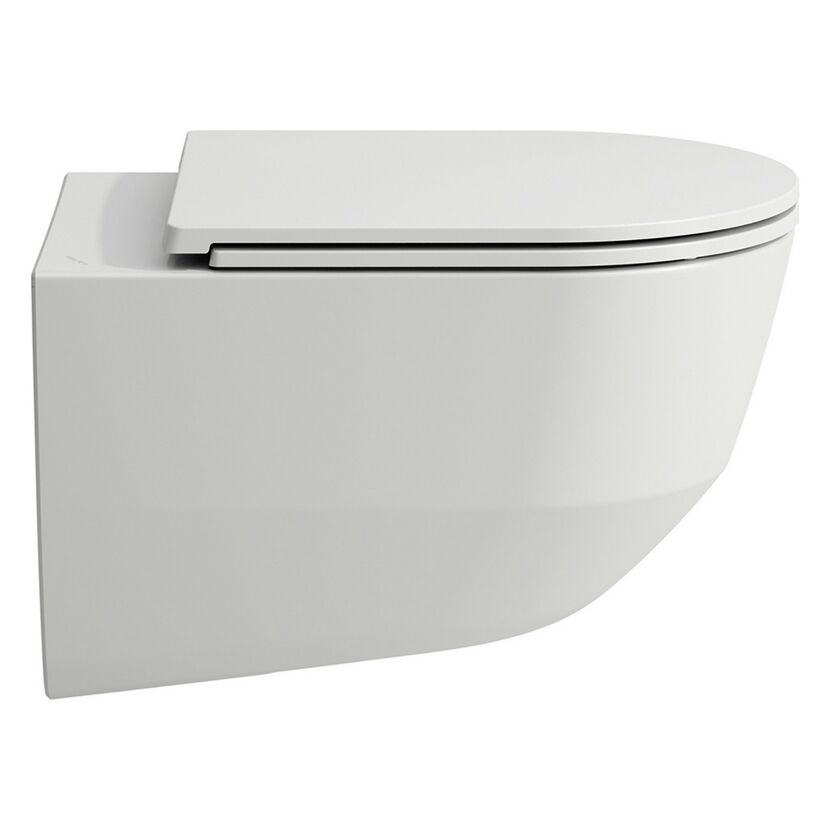 Wand-WC spülrandlos 'Pro' inklusive WC-Sitz weiß