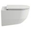 Wand-WC-Set spülrandlos weiß 36 x 43 x 54 cm