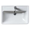 Waschbecken eckig 'Pro A' weiß 60 x 17 x 48 cm
