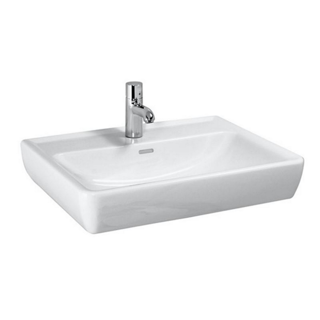 Bild von Waschbecken 'Pro A' weiß 60 x 17 x 48 cm