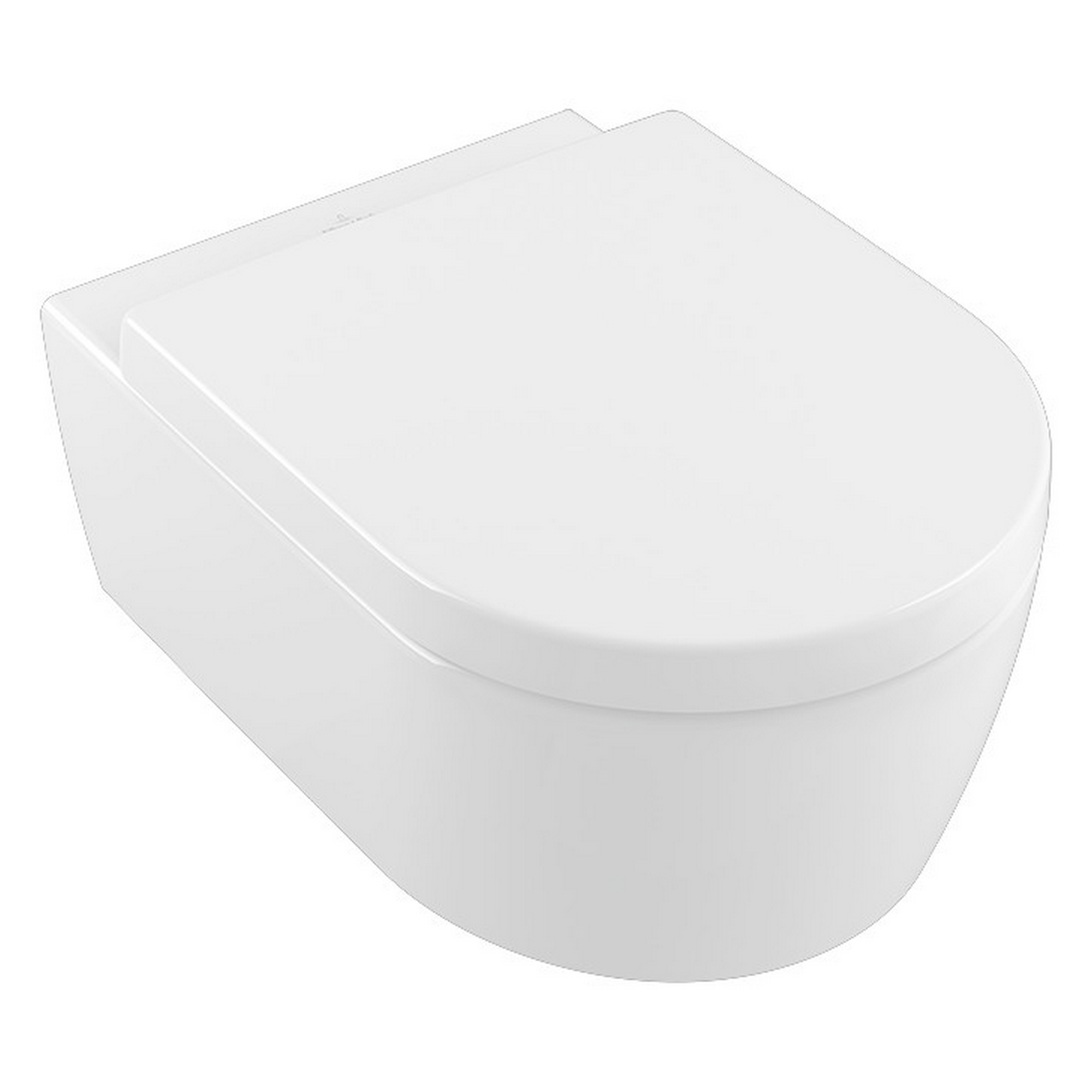 Wand-WC-Set 'Avento' spülrandlos weiß inkl. Sitz