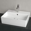 Aufsatzwaschbecken eckig 'Memento 2.0' weiß 50 x 14 x 42 cm