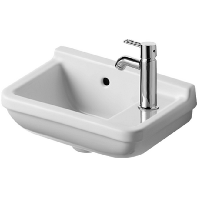 Bild von Waschbecken 'Starck 3' weiß 40 x 16,5 x 26 cm