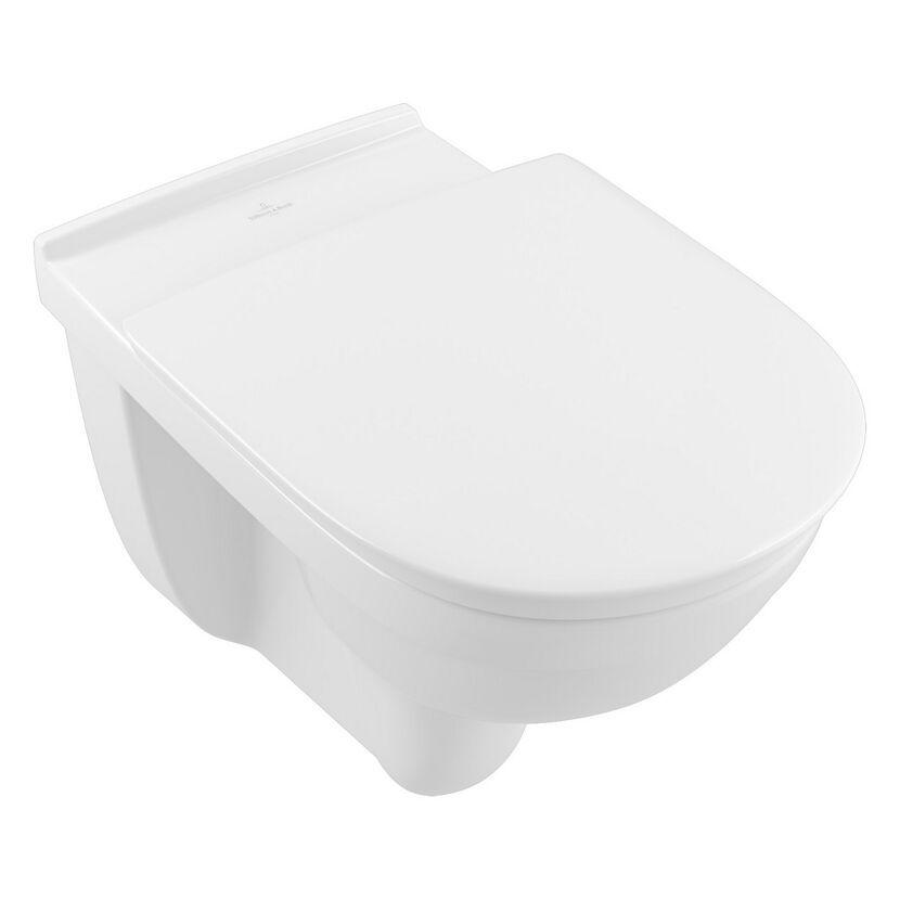 Wand-WC spülrandlos 'ViCare' inklusive WC-Sitz weiß
