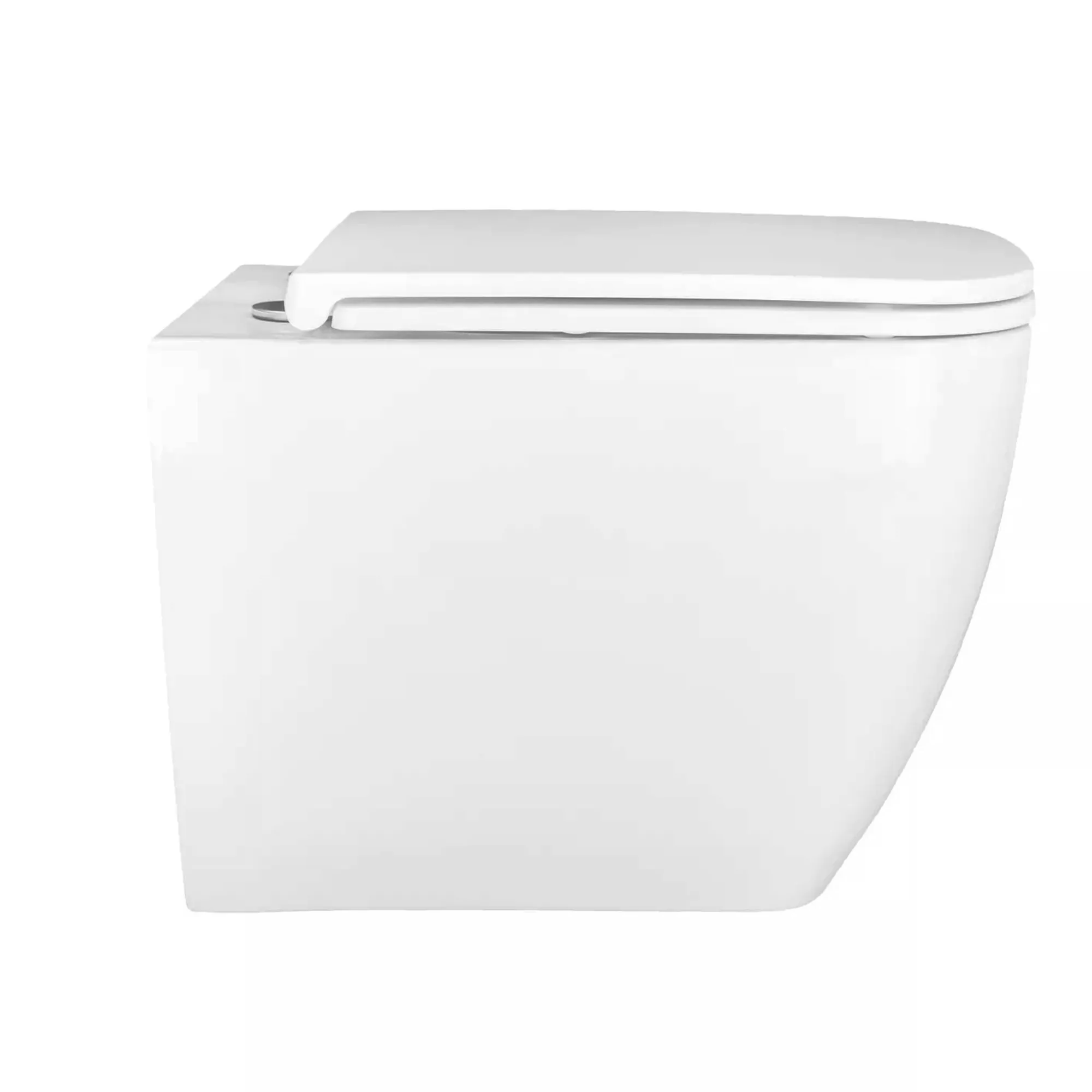 Wand-WC spülrandlos 'Barcelona' inklusive WC-Sitz weiß