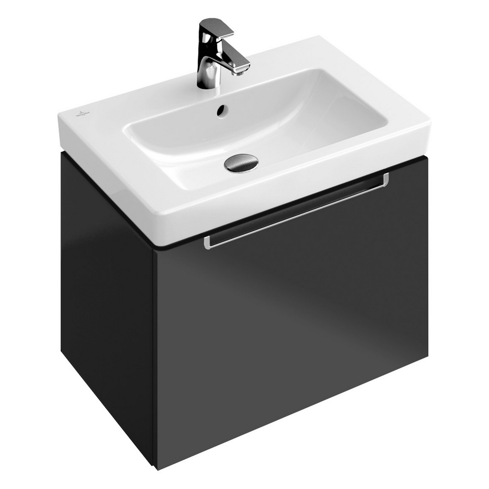 Waschbecken 'Subway 2.0' weiß 60 x 15 x 47 cm