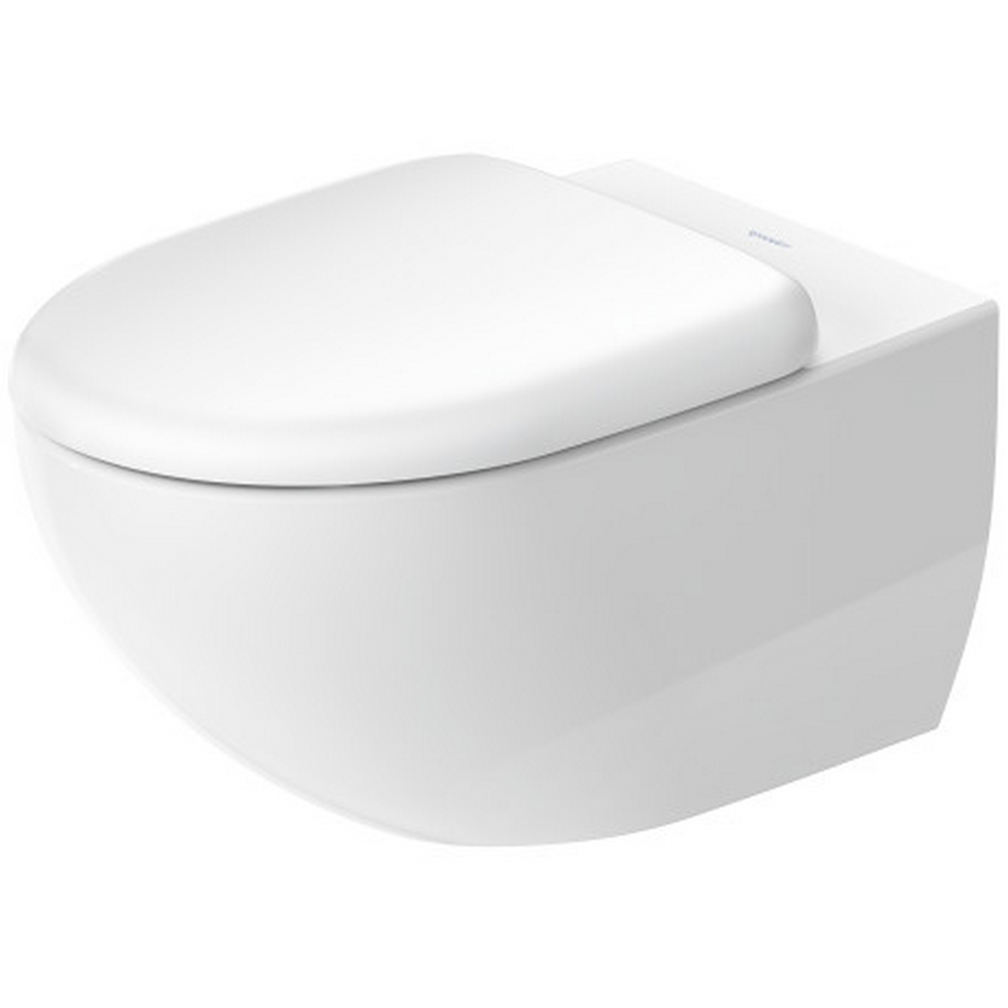 Duravit Wand-Tiefspül-WC 'Architec' mit WC-Sitz, spülrandlos, weiß
