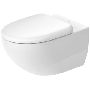 Wand-Tiefspül-WC 'Architec' mit WC-Sitz, spülrandlos, weiß