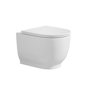 Wand-WC 'Artemis' spülrandlos inkl. WC-Sitz weiß