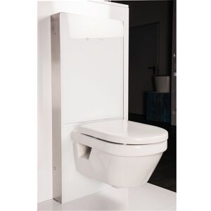 Vorwandelement für Wand-WC weiß 48,3 x 100,3 x 10,8 cm
