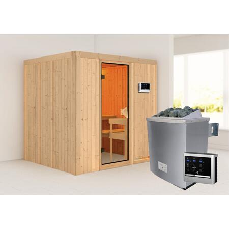 3. Bild von Systemsauna 'Sodin' mit Ofen natur 196 x 198 x 170 cm, 4,5 kW