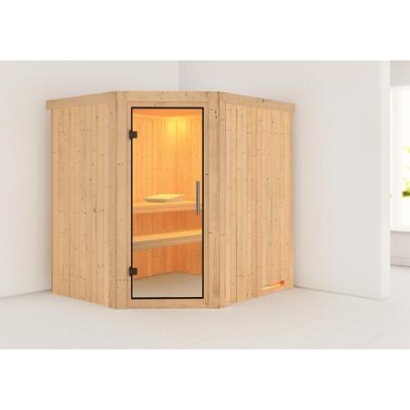 3. Bild von Systemsauna 'Siirin' natur 196 x 198 x 170 cm