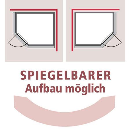 14. Bild von Massivholzsauna 'Sahib 2' mit Ofen natur 236 x 209 x 184 cm, 9 kW