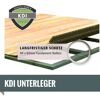 KDI Unterleger für langlebigen Schutz, 40 x 60 mm Fundament Balken