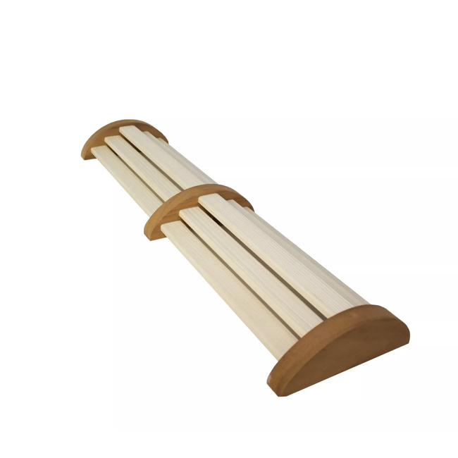 Bild von LED-Farblicht-Paneel Espenholz 16 Farben, App gesteuert 55 x 15,5 x 5,5 cm