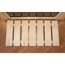 Sauna Bodenrost Fichte naturbelassen 46,5 x 100 x 3,6 cm
