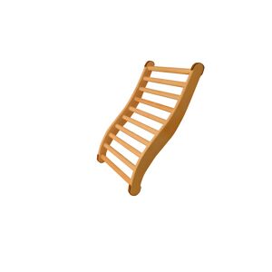 Ergonomische Rückenlehne 'Classic' Pappel 52 x 40 x 7 cm