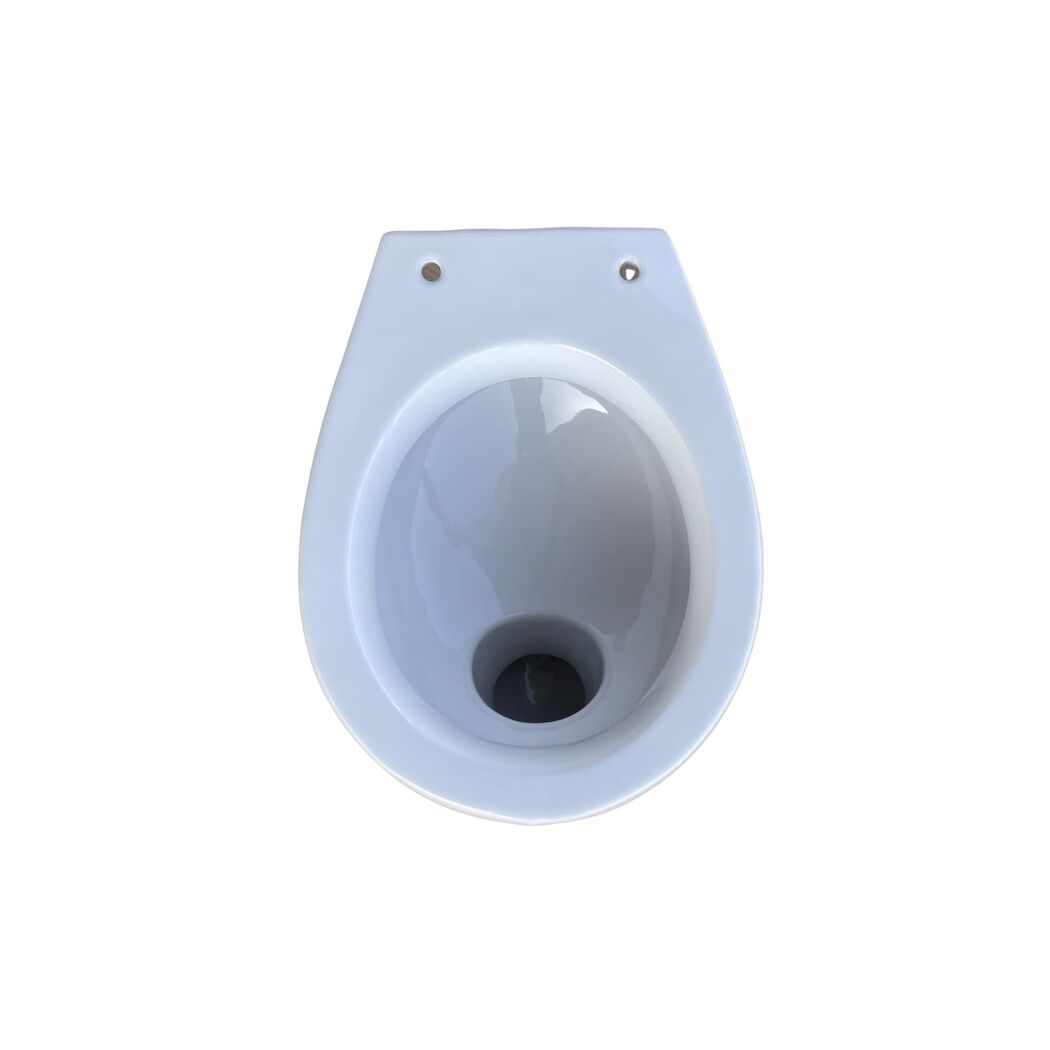 Stand-WC spülrandlos inklusive WC-Sitz weiß