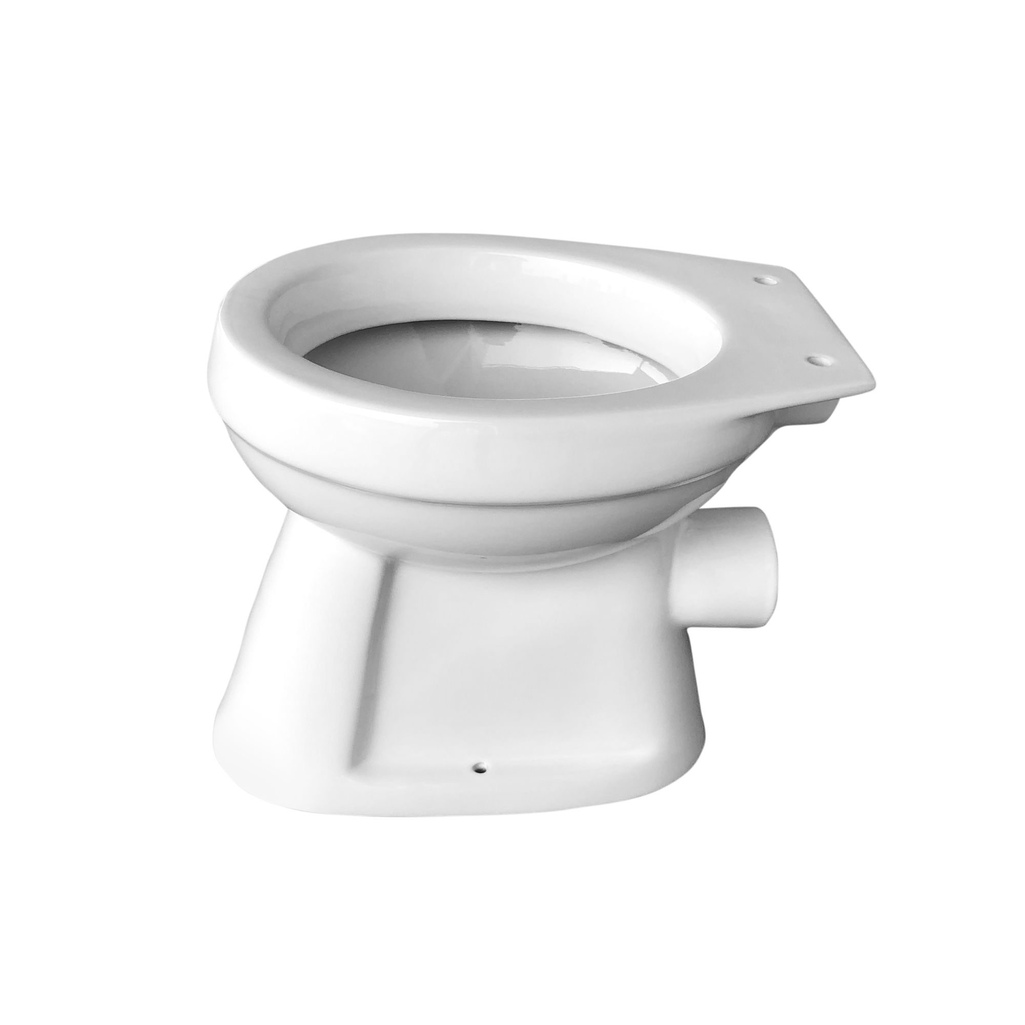 Stand-WC Flachspüler 'DNP' Abgang waagerecht Keramik weiß + product picture