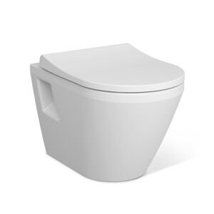 Wand-WC 'Integra' spülrandlos weiß 35,5 x 35 x 54 cm