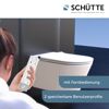 Dusch-WC spülrandlos 'Cesari' inklusive WC-Sitz weiß