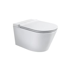 Wand-Dusch-WC 'Cesari' Keramik weiß 37 x 44,8 x 59,2 cm