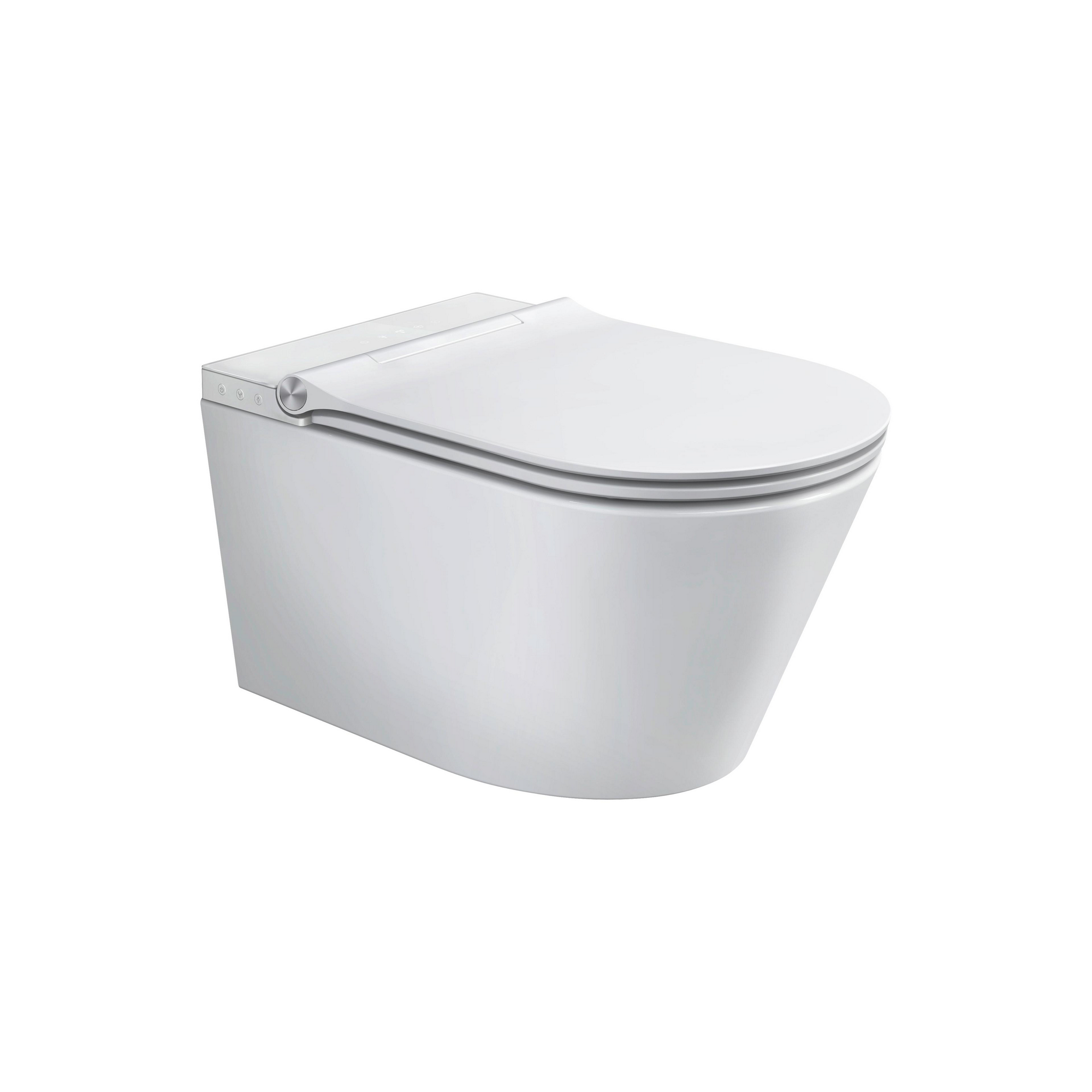 Wand-Dusch-WC 'Cesari' Keramik weiß 37 x 44,8 x 59,2 cm + product picture