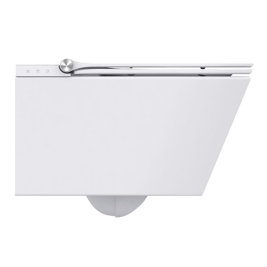 Modernes, weißes Dusch-WC