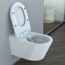 Dusch-WC 'Cesari' Keramik weiß 37 x 44,8 x 59,2 cm
