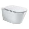 Dusch-WC spülrandlos 'Cesari' inklusive WC-Sitz weiß