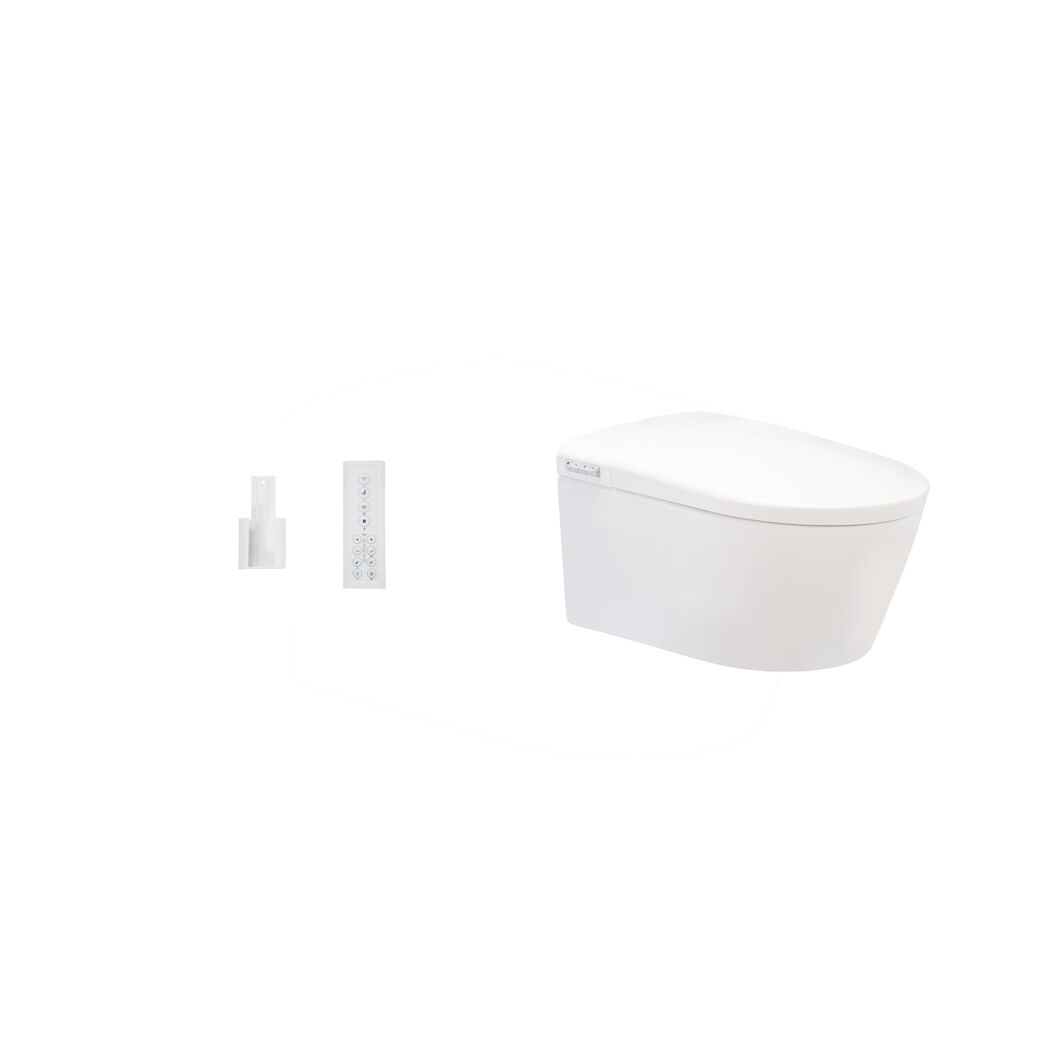Wand-WC mit Fernbedienung