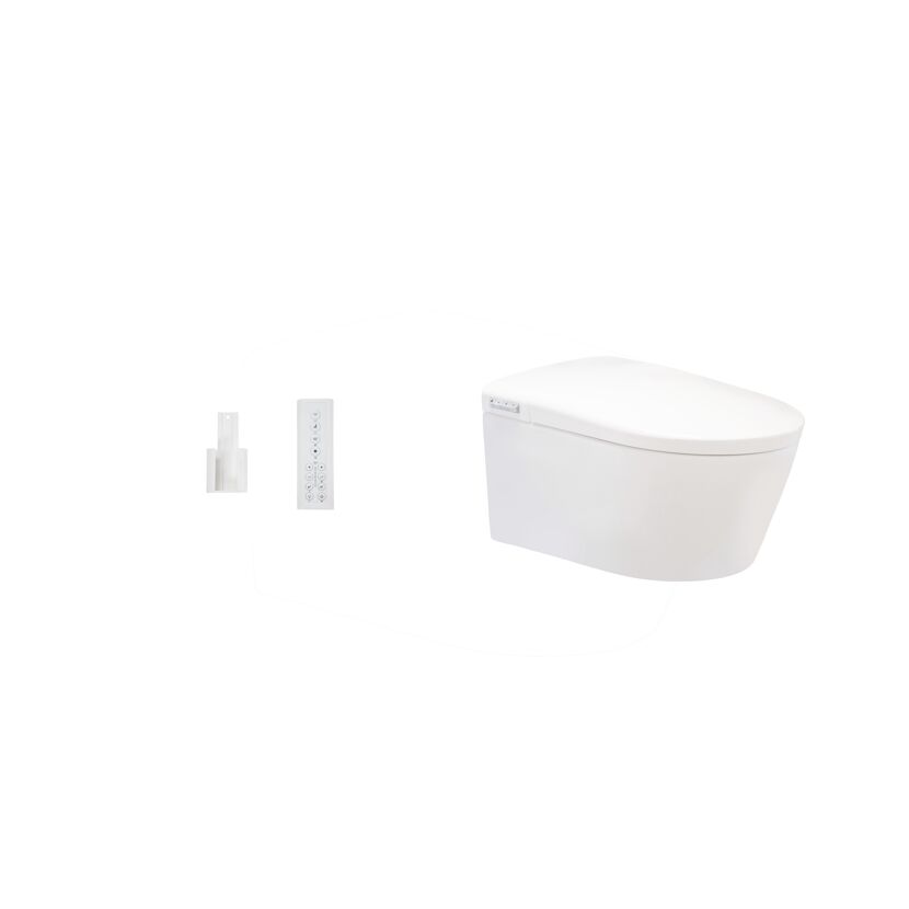 Wand-WC mit Fernbedienung